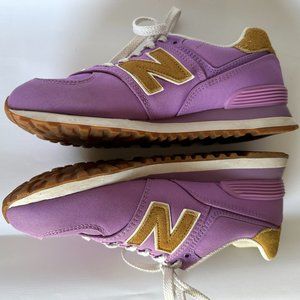 New Balance 574 Women's  Purple Workwear Sneaker 39.5